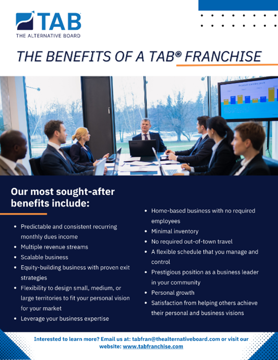 Benefits of TAB Franchise