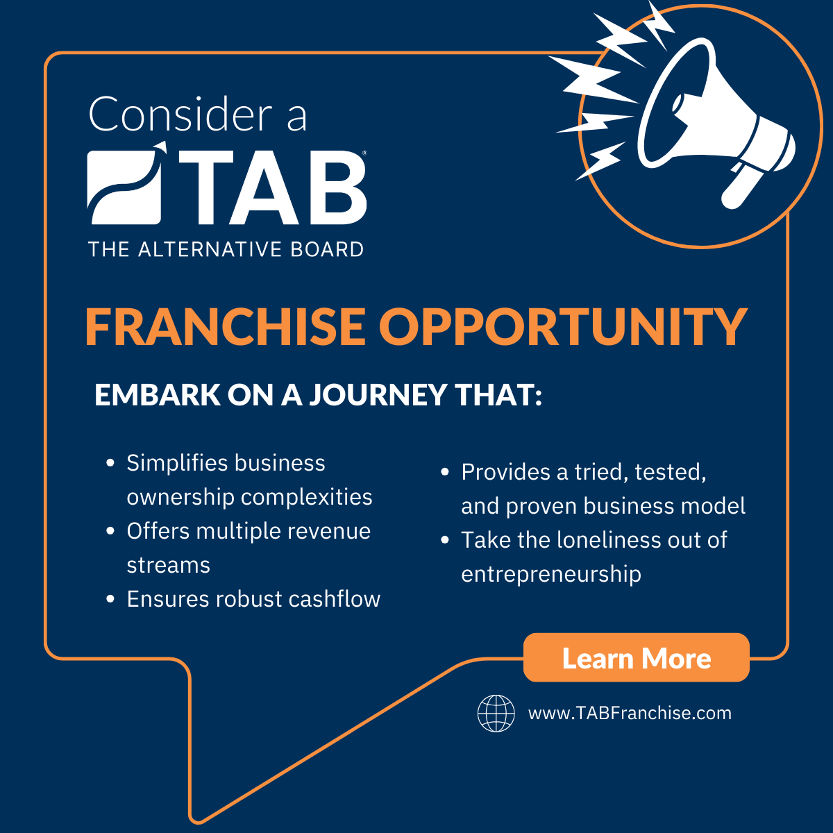 Consider a TAB Franchise Opportunity